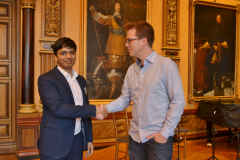 First round opponents: Harikrishna and Hillarp Persson