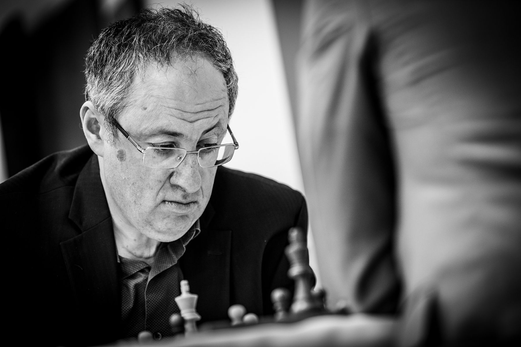 Grandmaster Israelita Da Xadrez, Boris Gelfand Imagem de Stock Editorial -  Imagem de campeonato, preto: 12038689