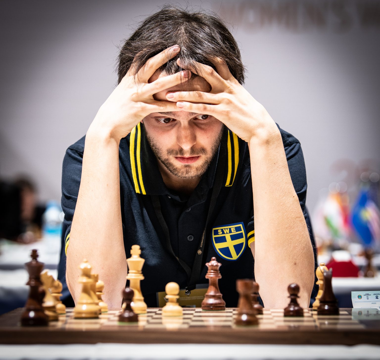 GM Nils Grandelius, Sweden (ELO 2635) Tepe Sigeman & Co Chess Tournament